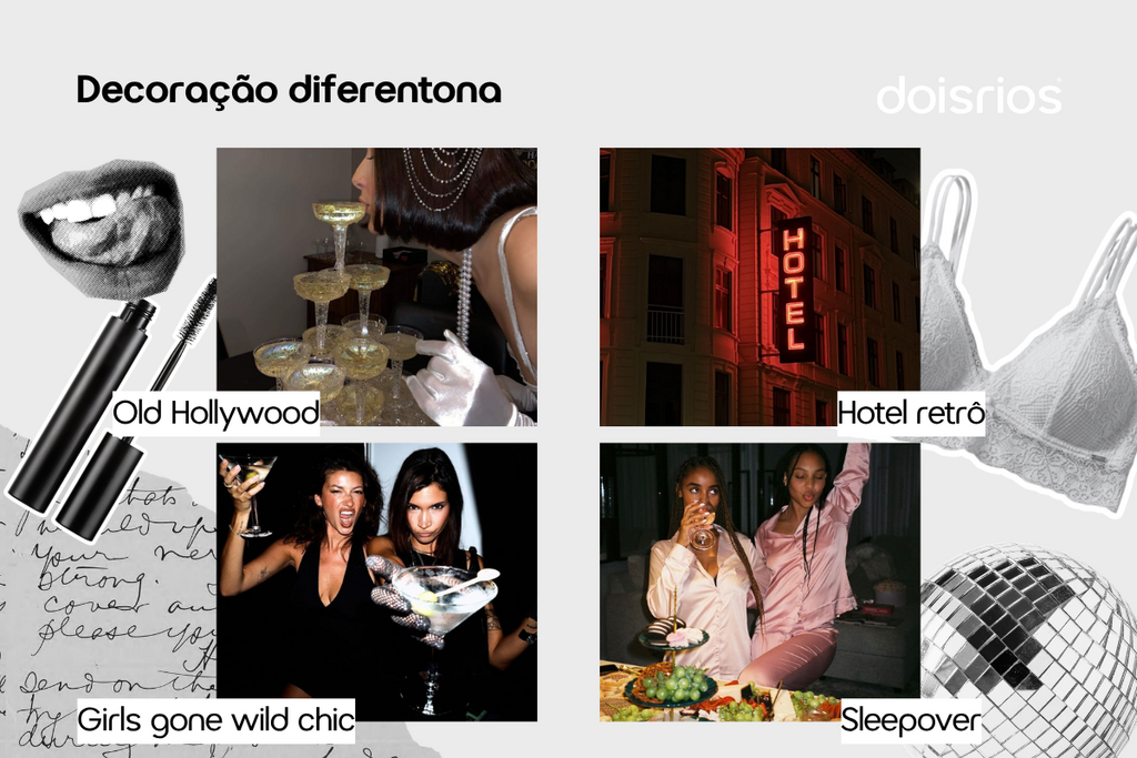 Ideias de decoração para chá de lingerie